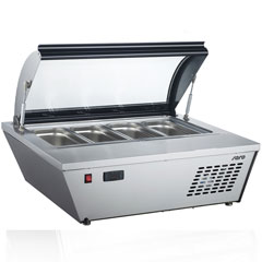 By Kitchen Counter Top Ice Cream Display Unit, 43,8x41,4x115 cm, BDD 67 - By Kitchen