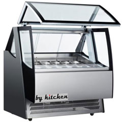 By Kitchen Ice Cream Display Unit, 124x106.5x141 cm, BDD 600 - By Kitchen