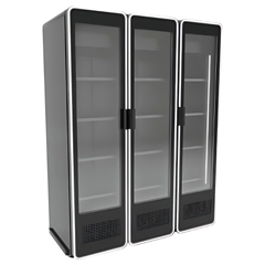 By Kitchen Kivi 1620 Edge Series Market Refrigerator, 162x80.5x208.2 cm - By Kitchen