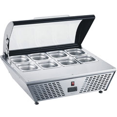 By Kitchen Set Üstü Soğuk Teşhir Dolabı, 76,7x61,2x32,8 cm, DSS 67 - By Kitchen