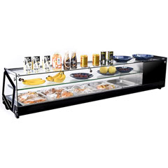 By Kitchen Set Üstü Soğuk Teşhir Ünitesi, 129,5x39,5x37,5 cm, DST 64 - By Kitchen