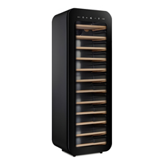 By Kitchen WC-34B Wine Cabinet, 34 Bottle Capacity, Black - By Kitchen