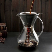 Epinox Cam Kahve Demleme, Filtreli, 1000 ml, Ck 1000 - Thumbnail