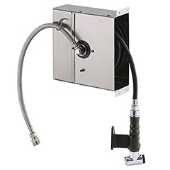 Cancan Pre-Rinse Shower, with Intermediate Faucet, 2 Meters - Cancan