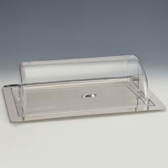 Zicco Çelik Tepsili Muhafaza Kabı, Polikarbon Roll Top Kapaklı, 62x42x18 cm - Zicco