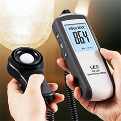 Cem DT 1307 Güneş Işık Yoğunluğu Ölçer - 2