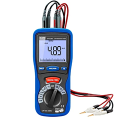 Cem DT 5302 Milliohmmeter and Digital Multimeter - 1