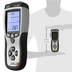CEM DT-8880 Teleskobik Problu Hava Hızı, Debisi ve Sıcaklık Ölçer - 2