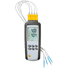 CEM DT3891G Temperature Recording Device, 4-Channel Datalogger - Cem Instruments