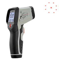 Cem DT835 Dairesel Lazer Işıklı Termometre, 800C - 1