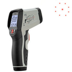 Cem DT836 Circular Laser Light Thermometer, 1000C - 1