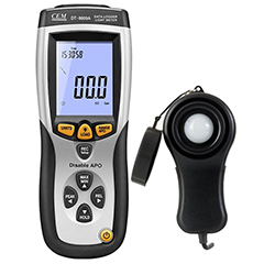 Cem DT8809A Işık Şiddeti Kayıt Cihazı Datalogger - Cem Instruments