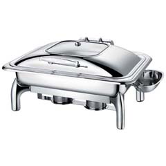 Epinox Dörtgen Chafıng Dısh, Hidrolik Kapak, 9 L, Cdh 9 - Epinox