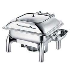 Chafing Dish Hidrolik Kapaklı, 6 l, 2/3, Cdh 6 - Thumbnail