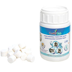 CoffyTab A001-1 Coffee Machine Cleaning Tablet, 1 gr, 100 Tablets - CoffyTab