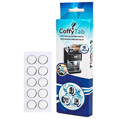 CoffyTab A001-2 Kahve Makinesi Temizleme Tableti, 2 gr, 10 Tablet - CoffyTab