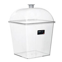 Bora Plastik Kare Pasta Kek Kabı Takım, Derin, Büyük, BO360 - Bora Plastik