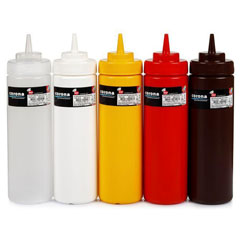 Corona Professional Ketçap Mayonez Sosluk, Geniş Kapaklı, Kırmızı, 700 ml, BO2118 - Corona Professional