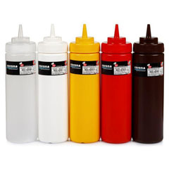 Corona Professional Ketçap Mayonez Sosluk, Geniş Kapaklı, Sarı, 700 ml, BO2117 - Corona Professional