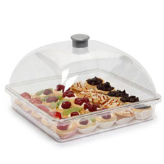 Corona Professional Kare Pasta Kek Kabı, Küçük, Polikarbon, BO359 - Corona Professional