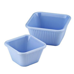 Corona Professional Polycarbonate Square Sauceboat, No 2, BO728, Green - 3