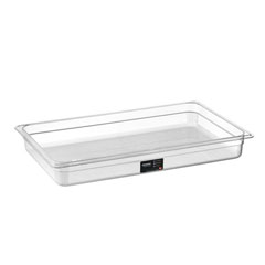 Corona Professional Polycarbonate Gastronorm Pan, 1/1, 6.5 cm, BO162 - Corona Professional