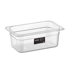 Corona Professional Polycarbonate Gastronorm Pan, 1/4, 10 cm, BO148 - Corona Professional