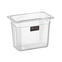 Corona Professional Polycarbonate Gastronorm Pan, 1/4, 20 cm, BO150 - Corona Professional