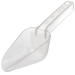 Corona Professional Polycarbonate Ice Scoop, 8 cm, Transparent - Corona Professional