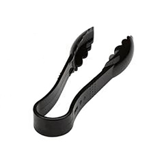 Corona Professional Polycarbonate Salad Tongs, No: 1, BO029, Black - 1