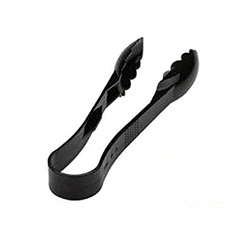 Corona Professional Polycarbonate Salad Tongs, No: 2, BO030, Black - 1