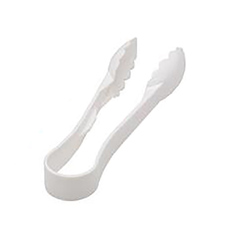 Corona Professional Polycarbonate Salad Tong, No: 2, BO030, White - 1