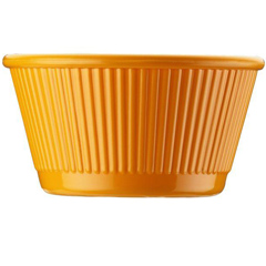 Corona Professional Polycarbonate Sauce Bowl, Round, No 2, BO723, Orange - Corona Professional