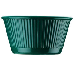 Corona Professional Polycarbonate Sauce Bowl, Round, No 2, BO723, White - 2