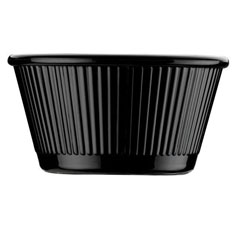 Corona Professional Polycarbonate Sauce Bowl, Round, No 2, BO723, White - 4
