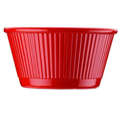 Corona Professional Polycarbonate Sauce Bowl, Round, No 2, BO723, White - 6