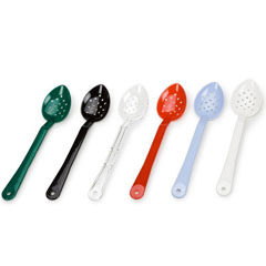 Corona Professional Polycarbonate Serving Spoon, Slotted, BO718, Green - 2