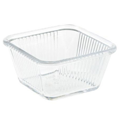 Corona Professional Polycarbonate Square Sauce Dish, No 2, BO728, Transparent - Corona Professional