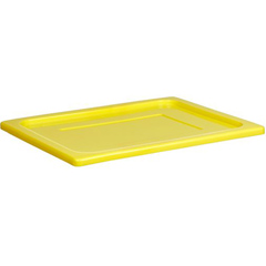Corona Professional Polypropylene Gastronorm Pan Lockable Cover, 1/2, BO2156, Yellow - Corona Professional