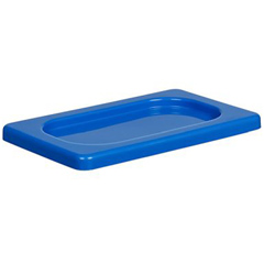 Corona Professional Polypropylene Gastronorm Pan Lockable Cover, 1/9, BO2169, Blue - Corona Professional