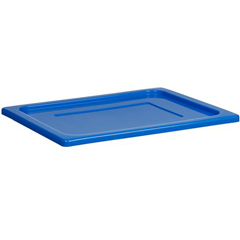 Corona Professional Polypropylene Gastronorm Pan with Lockable Cover, 1/2, BO2156, Blue - Corona Professional