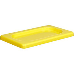 Corona Professional Polypropylene Gastronorm Pan with Lockable Cover, 1/9, BO2169, Yellow - Corona Professional
