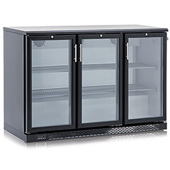 Crystal CBM 350 Şişe Soğutucu, 3 Kapılı, 325 Litre, Inox - Crystal