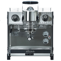 Dalla Corte Mina Espresso Kahve Makinesi, Siyah - 1