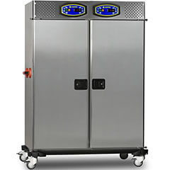 Dampak Double Door Cold Buffet Cart, 30 Shelves - Dampak