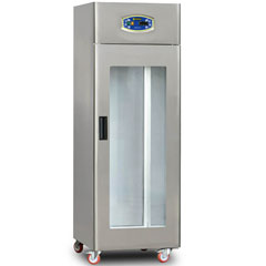 Dampak Meat Hanging Single Door Upright Refrigerator, Glass Door, Static - Dampak
