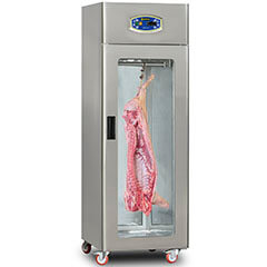 Dampak Meat Hanging Upright Refrigerator, Single Glass Door, Static, Showcase - Dampak