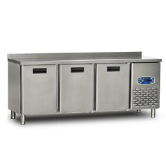 Dampak Three-Door Worktop Freezer, 455 lt - Dampak