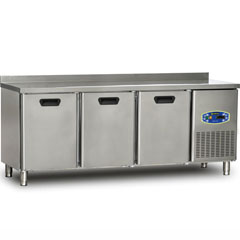 Dampak Three-Door Worktop Refrigerator, 362 lt - Dampak