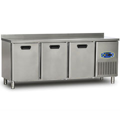 Dampak Three Door Worktop Refrigerator, 455 lt - Dampak